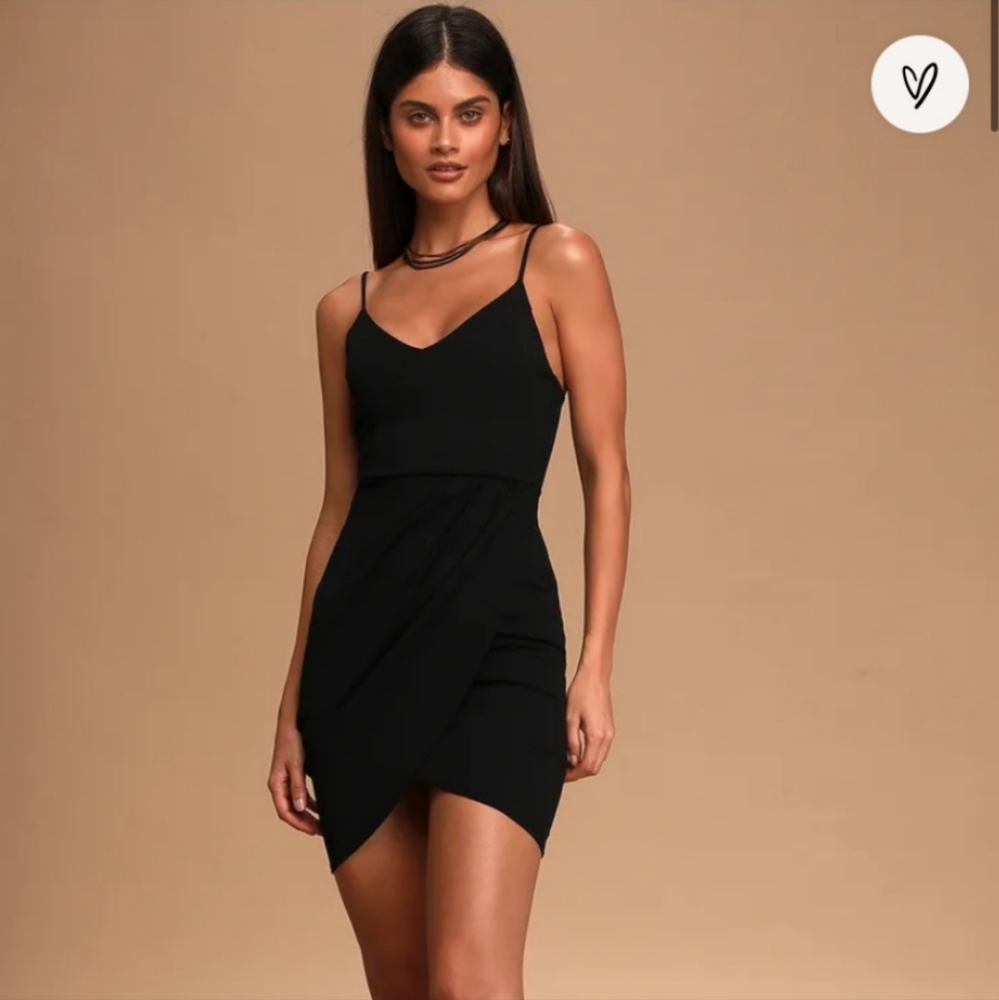 Black Dress Size Medium Lulus Dress LBD